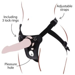 Strap-On Pleasure Harness Black