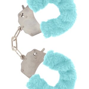 Furry Fun Cuffs Aqua