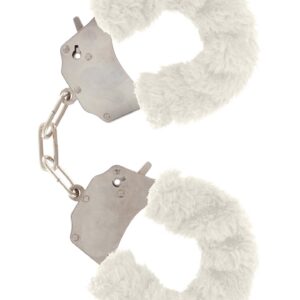 Furry Fun Cuffs White