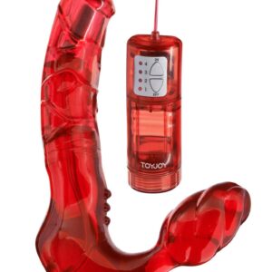Bend Over Boyfriend Vibrator Red