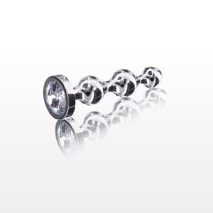 Diamond Star Beads Small Silver
