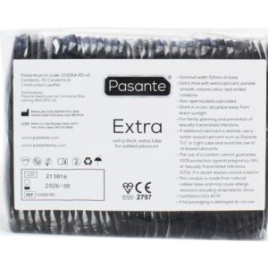 Pasante Extra Condoms Bulk Packs 144 psc