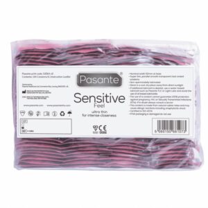 Pasante Sensitive/Feel Condomsl Bulk Packs 144 pcs