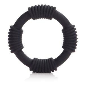 Hercules Silicone Ring Black