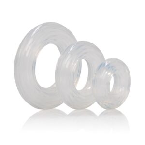 Premium Silicone Ring Set Transparent