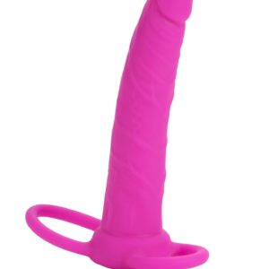 Silicone Dual Penetrator Pink