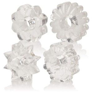 Basic Essentials 4 Pack Transparent