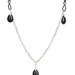Nonpierce Nipple Chain Jewelry Black