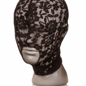 Scandal Lace Hood Black