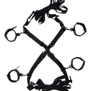 Scandal Over the Bed Cross Black