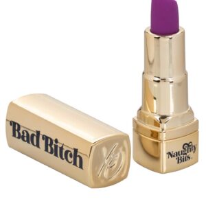 Bad Bitch Lipstick Vibrator Gold