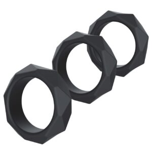 Heavy C-Ring Set Black