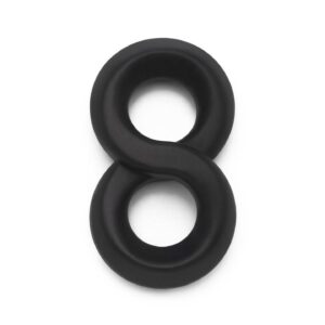 Soft Silicone Jock C-Ring Black