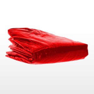 Wet Play King Size Bedsheet Red
