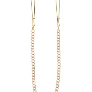 Tweezers With Chain Gold