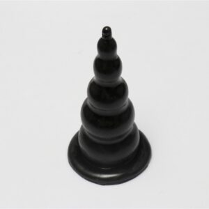Rocket drill 7,3 inch black large anal plug 7,3 inch / 18,5 cm