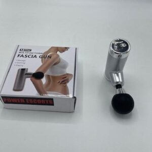 Massage gun mini silver