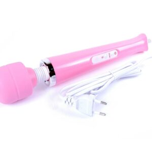 Stymulator-Magic Massager Wand Cable 110-240V Pink 10 Function
