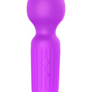 Stymulator-Rechargeable Mini Masager USB 20 Functions - Purple