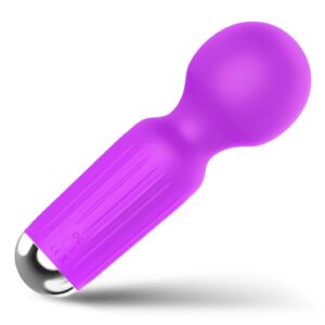 Stymulator-Rechargeable Mini Masager USB 20 Functions - Purple