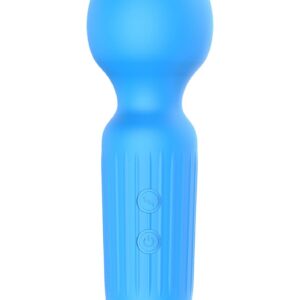 Stymulator-Rechargeable Mini Masager USB 20 Functions - Blue