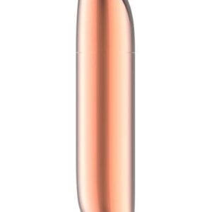 Stymulator-Rechargeable Powerful Bullet Vibrator USB 20 Functions - Gold