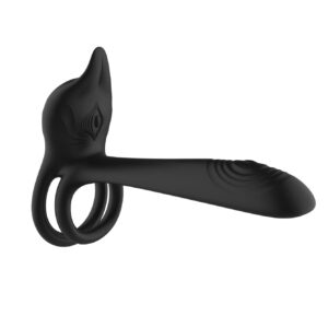 Stymulator - Double vibrating ring - USB 10 Functions / Remote Control