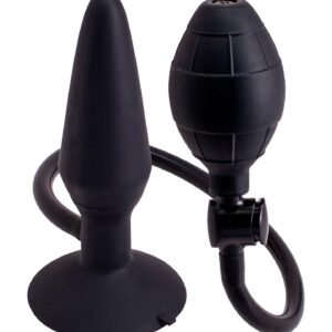 Inflatable Butt Plug M Black