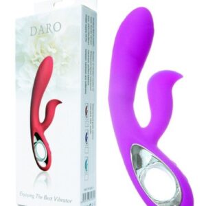 Wibrator-Daro,12 funkcji, USB Fioletowy
