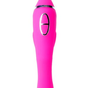 Vibrator-HELEN Pink - 12 vibration functions / 8 stimulation functions USB