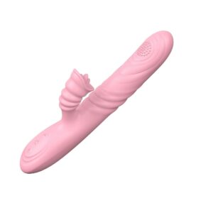 Wibrator-Angelia, USB 3 functions of thrusting / 20 vibrations Flesh