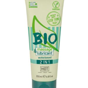Żel-HOT BIO massage & lubricant waterbased 2in1 200 ml