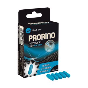 Supl.diety-PRORINO Men- 5pcs black line Potency Caps