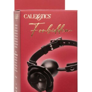 Removable Rose Gag Black