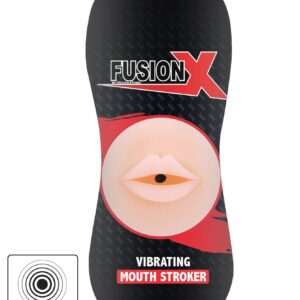 Vibrating Stroker Mouth Light skin tone