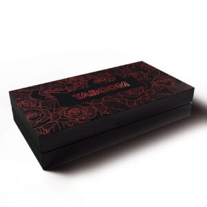 Wild Roses Blindfold Black