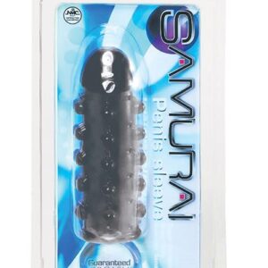 SAMURAI PENIS SLEEVE BLACK