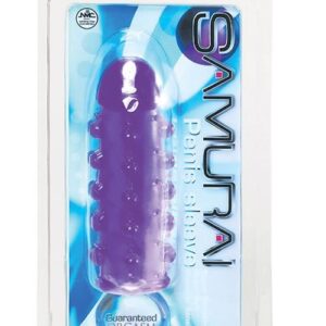 SAMURAI PENIS SLEEVE PURPLE
