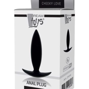 CHEEKY LOVE ANAL PLUG XTRA SMALL BLACK