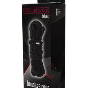 BLAZE DELUXE BONDAGE ROPE 5M BLACK