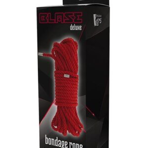 BLAZE DELUXE BONDAGE ROPE 10M RED