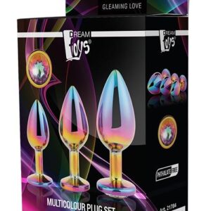 GLEAMING LOVE MULTICOLOUR PLUG SET