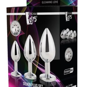 GLEAMING LOVE SILVER PLUG SET