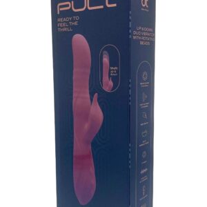 PULZ MORGAN UP AND DOWN DUO VIBRATOR WITH ROTATING BEADS