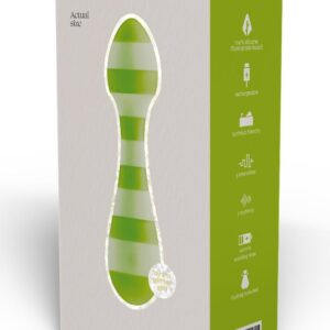 GLITZ GREEN GIRL TRAVEL WAND MASSAGER