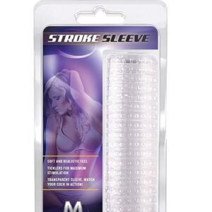 M FOR MEN STROKE SLEEVE CLEAR