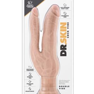 DR. SKIN COCK VIBES DOUBLE VIBE BEIGE