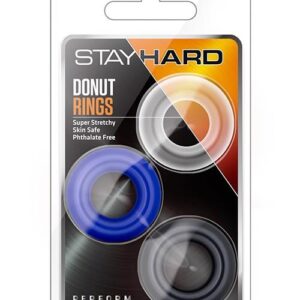 STAY HARD DONUT RINGS ASSORTED