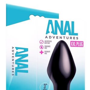 ANAL ADVENTURES XXL PLUG BLACK