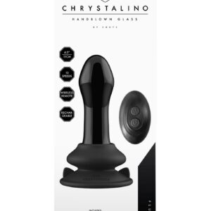 Pluggy - With Suction Cup and Remote - 10 Speed - Black